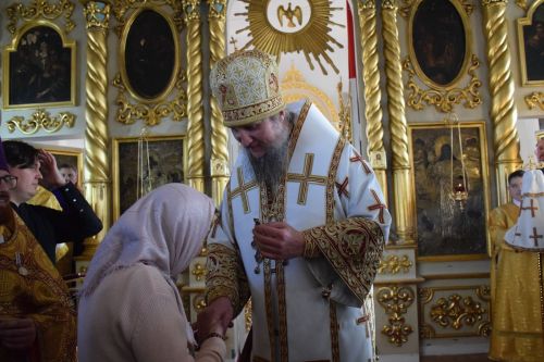 В селе Биляр-Озеро совершили чин освящения храма Преображения Господня (+фоторепортаж)