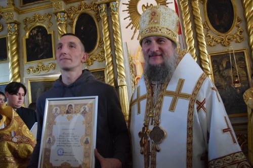 В селе Биляр-Озеро совершили чин освящения храма Преображения Господня (+фоторепортаж)