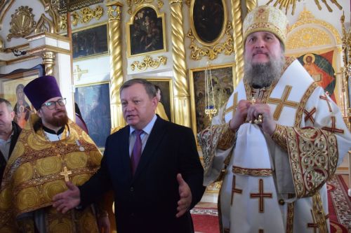 В селе Биляр-Озеро совершили чин освящения храма Преображения Господня (+фоторепортаж)