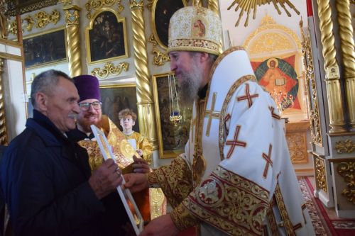 В селе Биляр-Озеро совершили чин освящения храма Преображения Господня (+фоторепортаж)