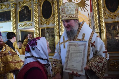 В селе Биляр-Озеро совершили чин освящения храма Преображения Господня (+фоторепортаж)