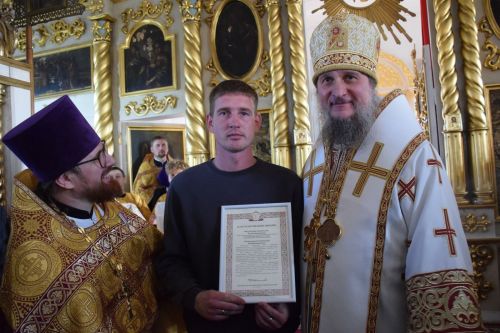 В селе Биляр-Озеро совершили чин освящения храма Преображения Господня (+фоторепортаж)