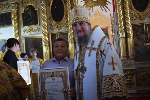 В селе Биляр-Озеро совершили чин освящения храма Преображения Господня (+фоторепортаж)