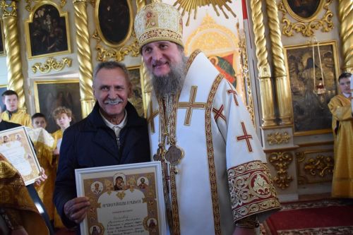 В селе Биляр-Озеро совершили чин освящения храма Преображения Господня (+фоторепортаж)