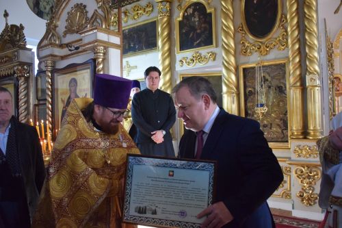 В селе Биляр-Озеро совершили чин освящения храма Преображения Господня (+фоторепортаж)