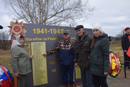 «Никто не забыт, ничто не забыто»: в Бутаихе открыли памятную стелу воинам-землякам