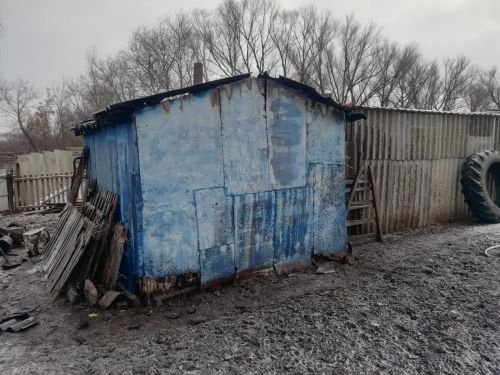В Нурлатском районе потушен пожар в сарае