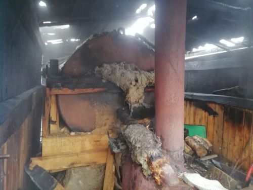 В Нурлатском районе потушен пожар в сарае