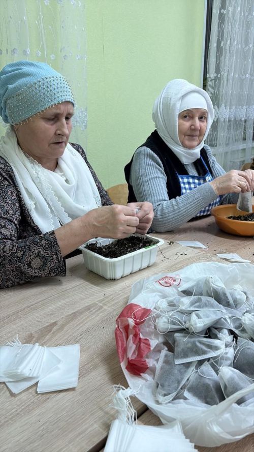 Сегодня в медресе состоялся обычный сбор чаев для бойцов