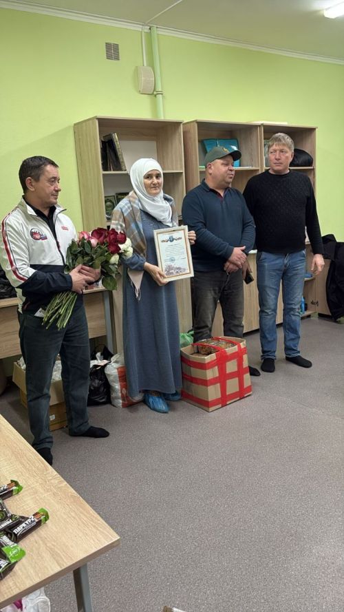 Сегодня в медресе состоялся обычный сбор чаев для бойцов