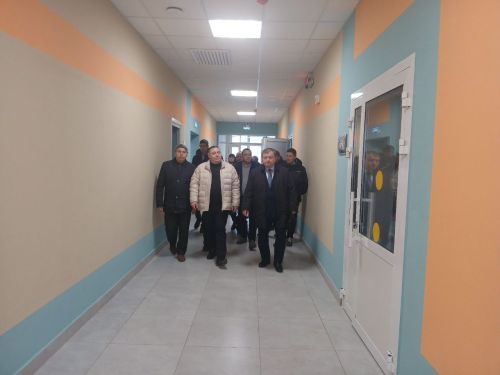 Завершена приемка спортивного зала в Нурлатской школе №8