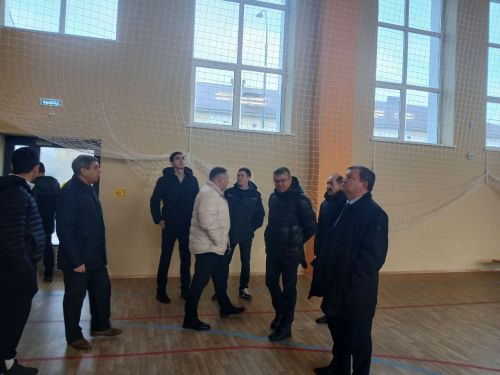 Завершена приемка спортивного зала в Нурлатской школе №8