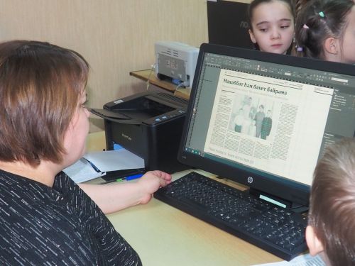 Старт в журналистику юным нурлатцам дает «Нурлат-информ»