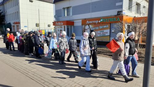 Весенние каникулы без опасности: школьники Нурлата изучают ПДД