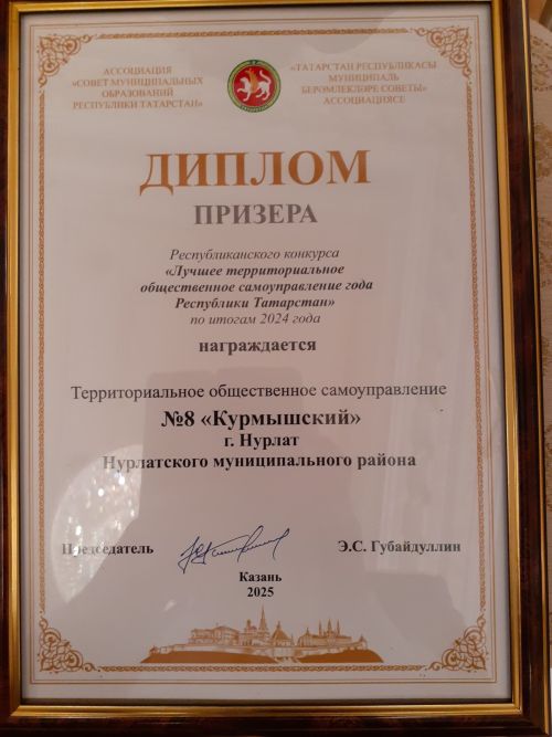 ТОСы Нурлатского района получили гранты до 1 млн рублей в конкурсе Татарстана