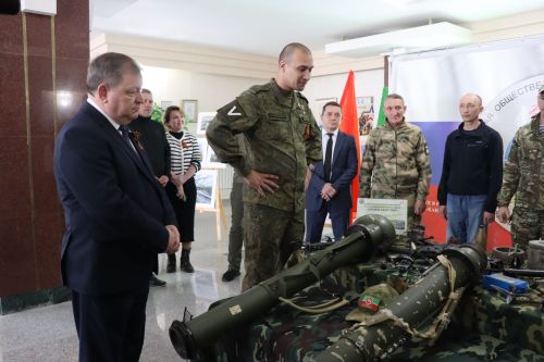 Герой России Расим Баксиков провел Урок мужества для нурлатских школьников (+ фоторепортаж)