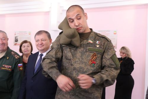 Герой России Расим Баксиков провел Урок мужества для нурлатских школьников (+ фоторепортаж)