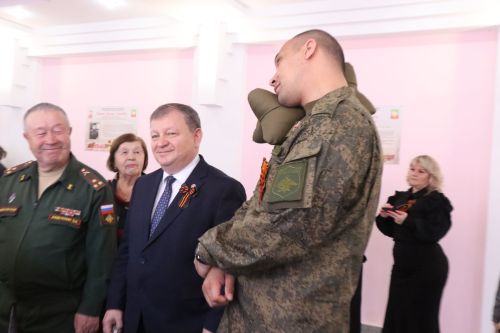 Герой России Расим Баксиков провел Урок мужества для нурлатских школьников (+ фоторепортаж)