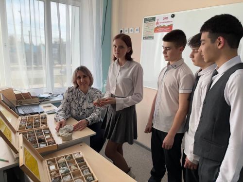 Юные геологи Нурлатской школы узнали о профессии геолога