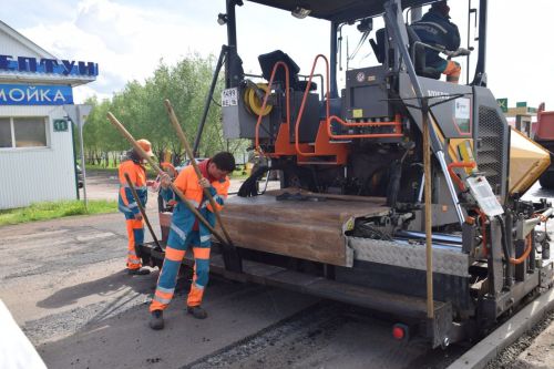 В Нурлате активно ведутся дорожные работы на объездной и городских улицах