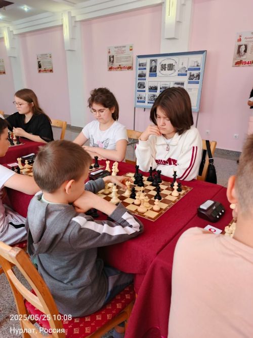 В Нурлате прошли районные турниры по шахматам и шашкам среди детей