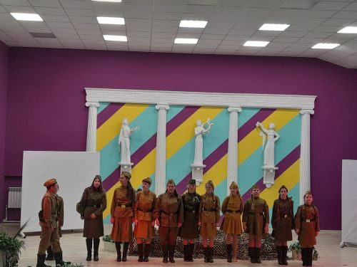 Юные артисты представили пронзительную постановку о войне в НДШИ «Сэлэт»