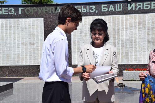 В Нурлате состоялось торжественное награждение победителей конкурса «Память», посвященного юбилею Великой Победы