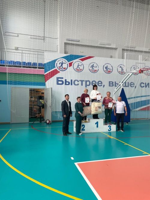 В Нурлате прошла спартакиада «Третий возраст» среди старшего поколения
