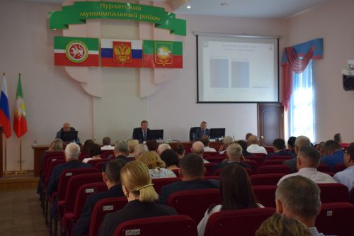 Состоялась очередная сессия советов Нурлатского муниципального района и города Нурлат