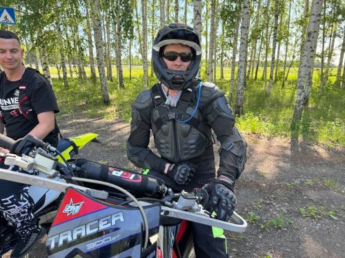 Юный мотогонщик из Нурлата дебютировал в чемпионате Татарстана