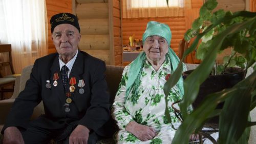 Габдулхай и Сарвария Ягудины мечтали увидеть 80-летие Великой Победы
