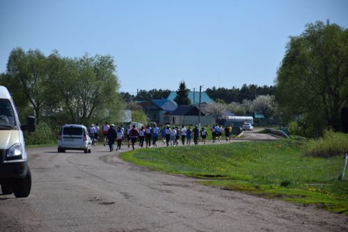 Самый юный участник пробега «Караульная Гора-Нурлат» Артем Жирнов посвятил свой забег подвигам прадедов
