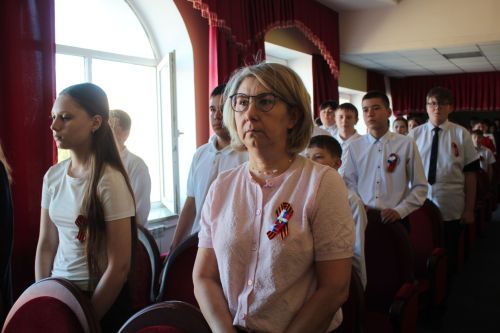 Для юных нурлатцев прошел Урок патриотизма от представителей «Клуба воинской славы»