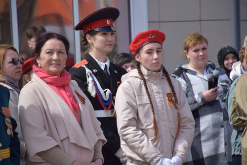 Юнармейцы Нурлата удостоились медалей за участие в Параде Победы