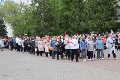 В Нурлате прошел парад Победы