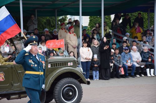 В Нурлате прошел парад Победы