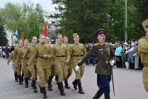 В Нурлате прошел парад Победы