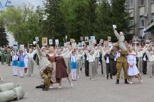 В Нурлате прошел парад Победы