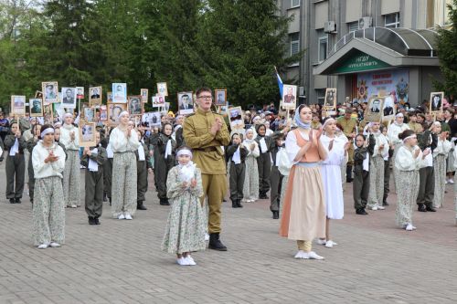 В Нурлате прошел парад Победы