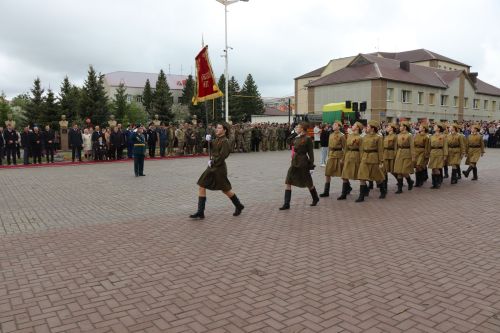 В Нурлате прошел парад Победы