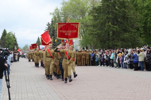 В Нурлате прошел парад Победы