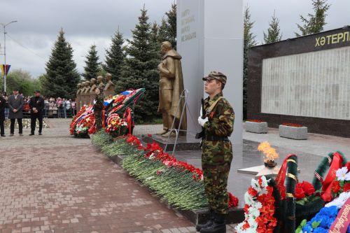 В Нурлате прошел парад Победы