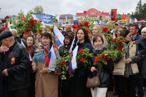 В Нурлате прошел парад Победы