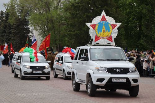 В Нурлате прошел парад Победы