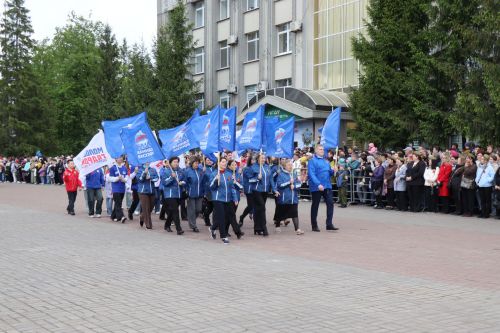 В Нурлате прошел парад Победы