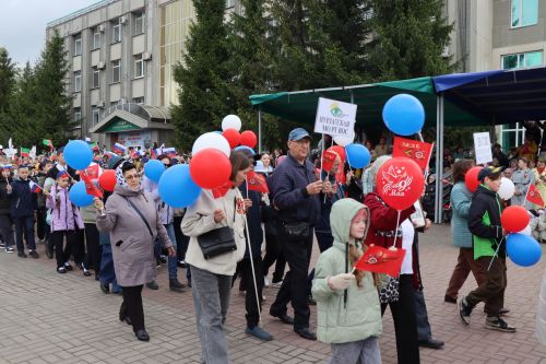 В Нурлате прошел парад Победы
