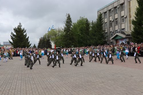 В Нурлате прошел парад Победы