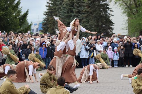 В Нурлате прошел парад Победы