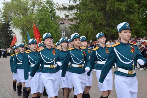 В Нурлате прошел парад Победы