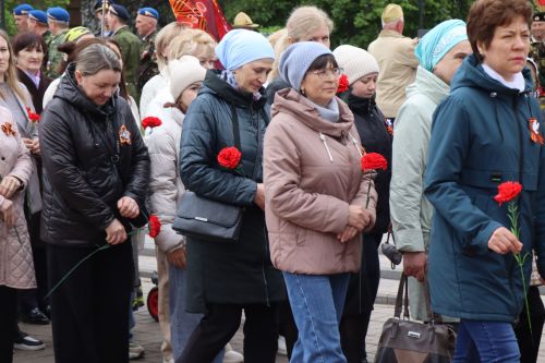 В Нурлате прошел парад Победы